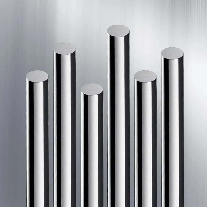 304 Stainless Steel Round Rod Dia 3mm 4mm 5mm 6mm 6.5mm 8mm 8.5mm 10mm Shaft Long 100mm 200mm 300mm 400mm 500mm