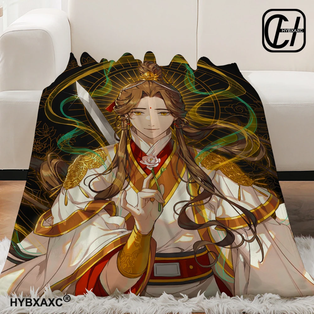 Heaven official’s blessing anime Popular BL Comics throw blanket sofa bed office nap blanket Personalized customized gifts 2