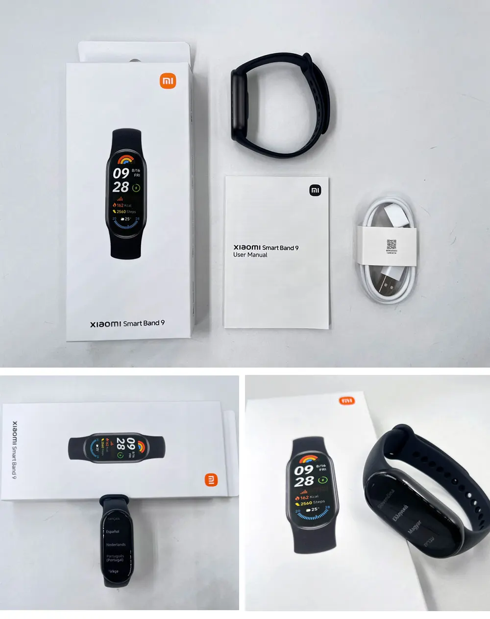 Global Version Xiaomi Smart Band 9 1.62" AMOLED Display 21-day Battery Life 150+ Sports Modes Sleep Monitoring Xiaomi Band 9 6