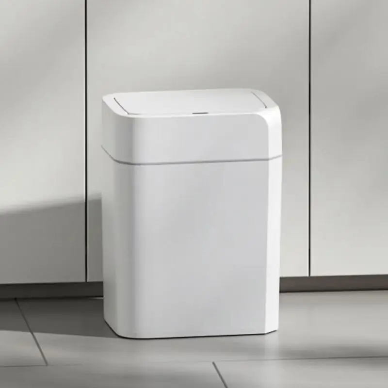 Smart Trash Can 12L for Kitchen Large Capacity Kitchen Recycling Garbage Basket Bathroom Toilet Wastebasket Trash Bin with Lid trash can