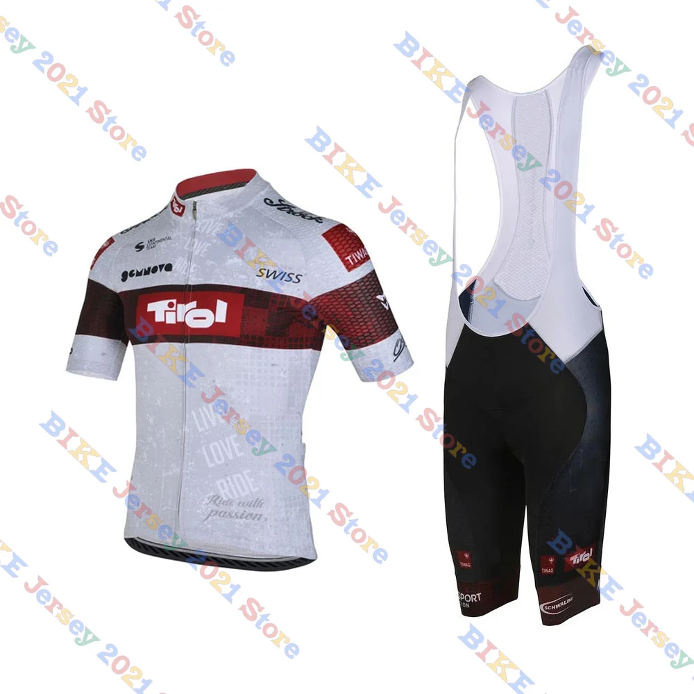 Tirol Cycling Team Cycling Jersey Clothing Short Sleeve Shirts Summer Men Bike Jersey Mtb Ropa De Ciclismo