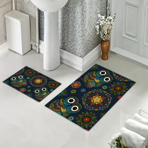 

Halıforum Bath Mat Dual Toilet Seat Pad Non-Slip Bottom Bhs-376