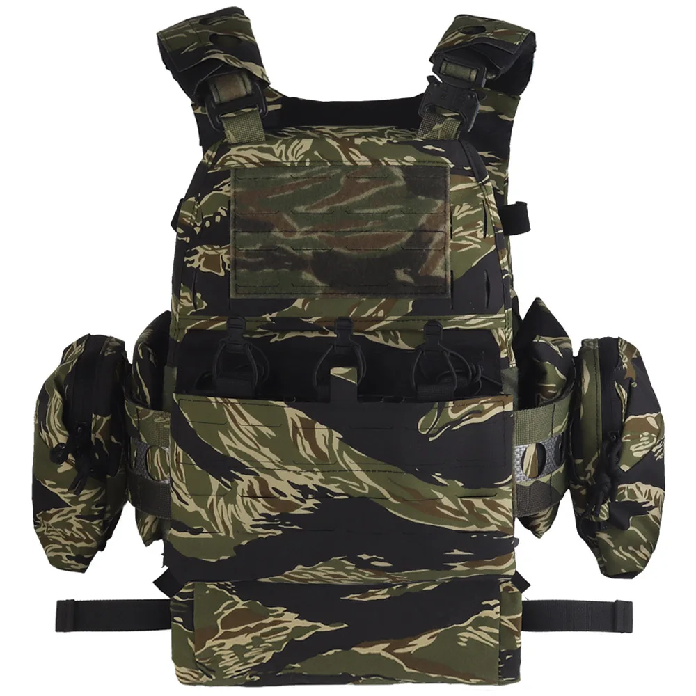 【FCPC V5タイプ】プレートキャリア フルセット　トリプルマグポーチ付き Ferro V5 FCPC Hunting Plate Carrier Modular Portable MOLLE