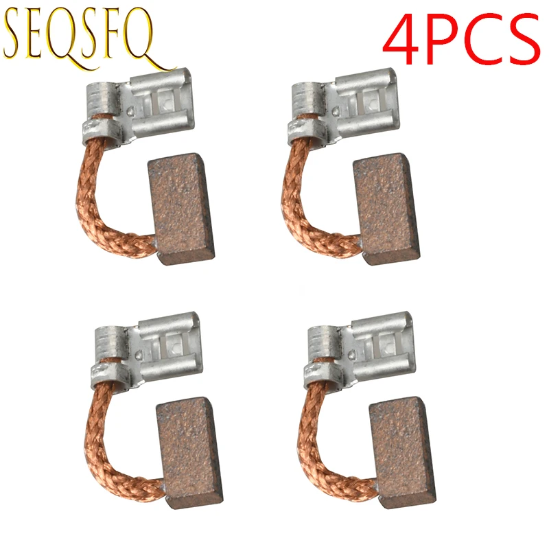 4PCS Set Carbon Brush 69J-43891 For Yamaha Outboard Motor 4 Stroke 200HP 225HP 250HP 300HP Trim Tilt Motor 69J-43891-00 69J43891 carbon brush holder