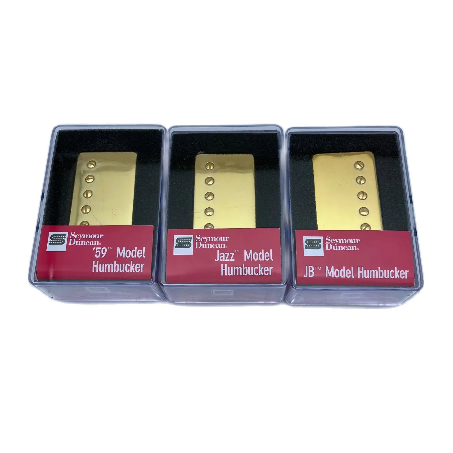 

Upgrade Seymour SH1n 59 SH-4 JB JAZZ Model Humbucker Pickup 4C Gold Electric Guitar Pickups