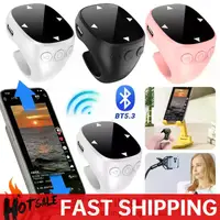 Touch Screen Wireless Remote Control For TikTok Scrolling Ring Bluetooth 5.3 Fingertip Selfie Video Page Turner for iOS Android