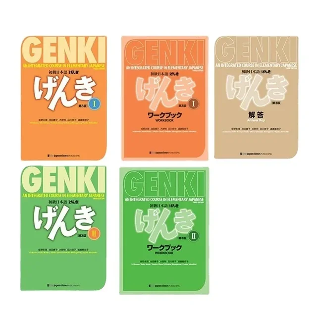 Genki The 3 Edition Textbook Workbook Answer Key An Integrated Course In Elementary Japanese Learning Book