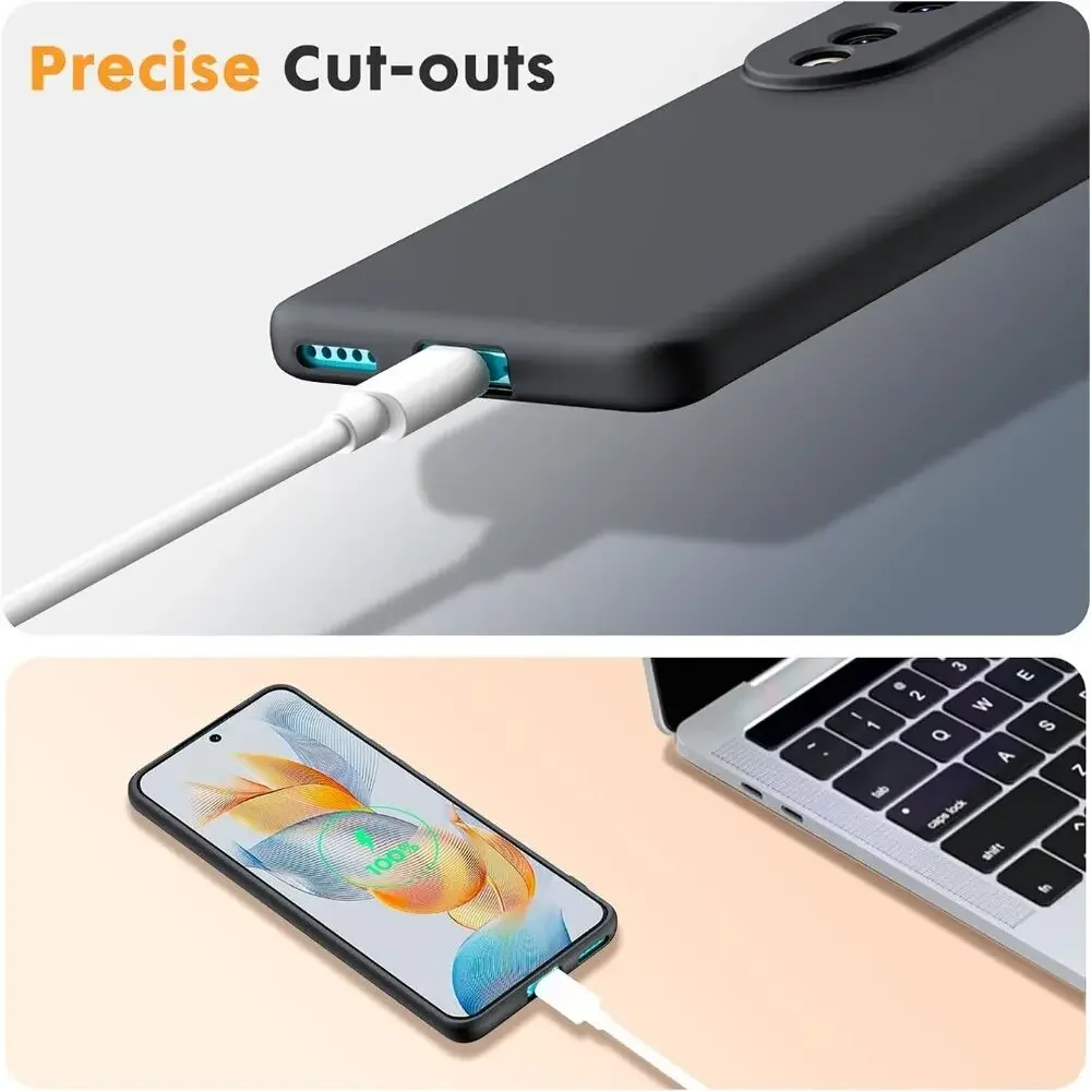 Sleek Flexible Silicone Case - Protective Cover Bumper Coque