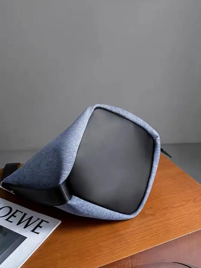 JIAERDI Vintage Denim Crossbody Bags Bucket Bag Women High Street Shoulder Messenger Bag Ladies Large Capacity Tote Bag Handbag