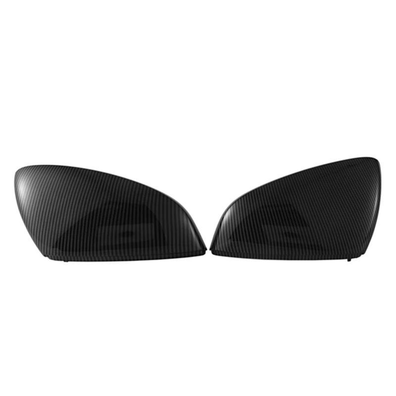 

1 Pair Mirror Covers Mirror Cover Cap Shell Carbon Fiber Replacement Car Side Door Mirror Covers For A3 8V 2021