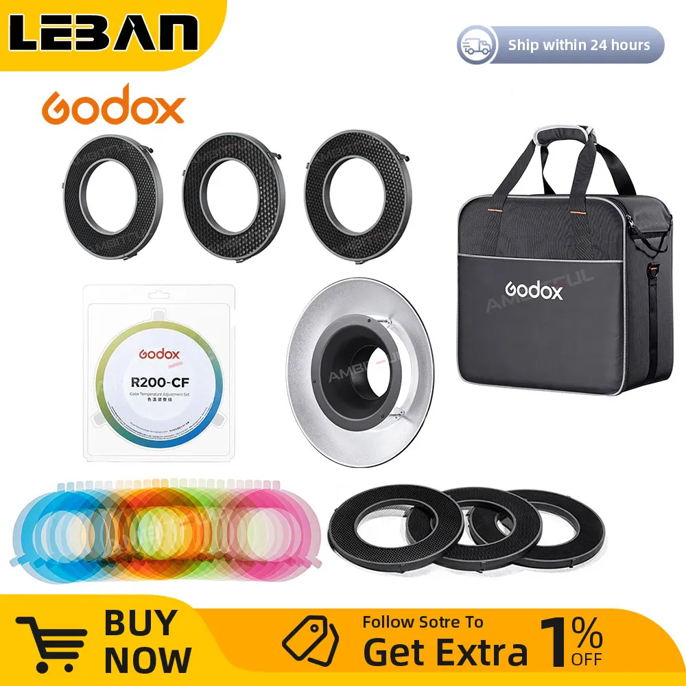 Godox R200 Ring Flash Head Accessories