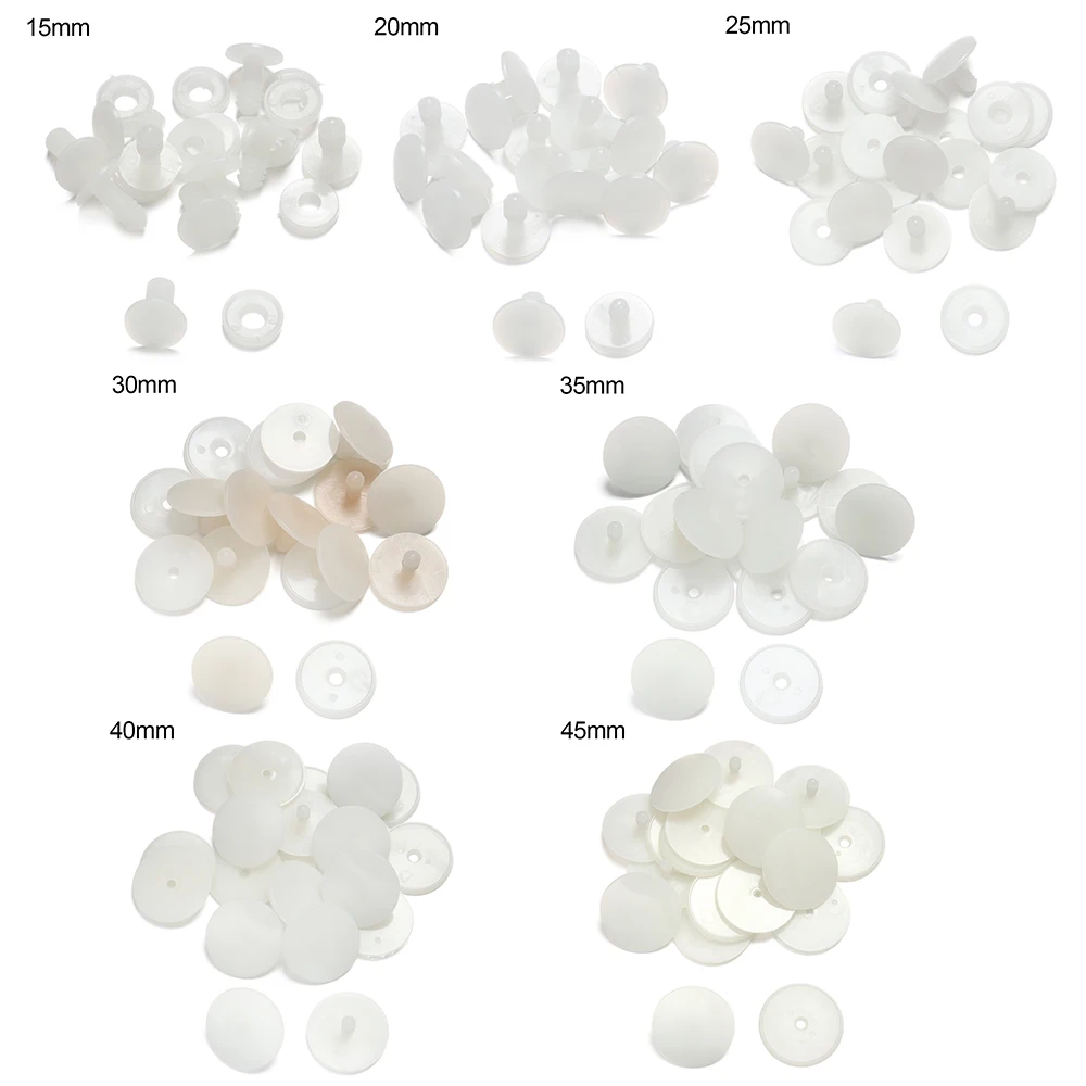 10Sets Plastic Doll Joints For Amigurumi Doll Accessories Teddy Bear Toy Doll Making Joint Doll DIY Material Scrapbooking Crafts 6