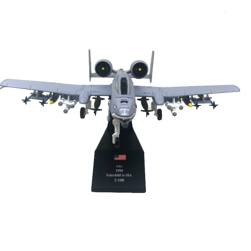 NUOTIE F-14A Tomcat 1/100 - Kit de Modelo de avión de Metal con Soporte