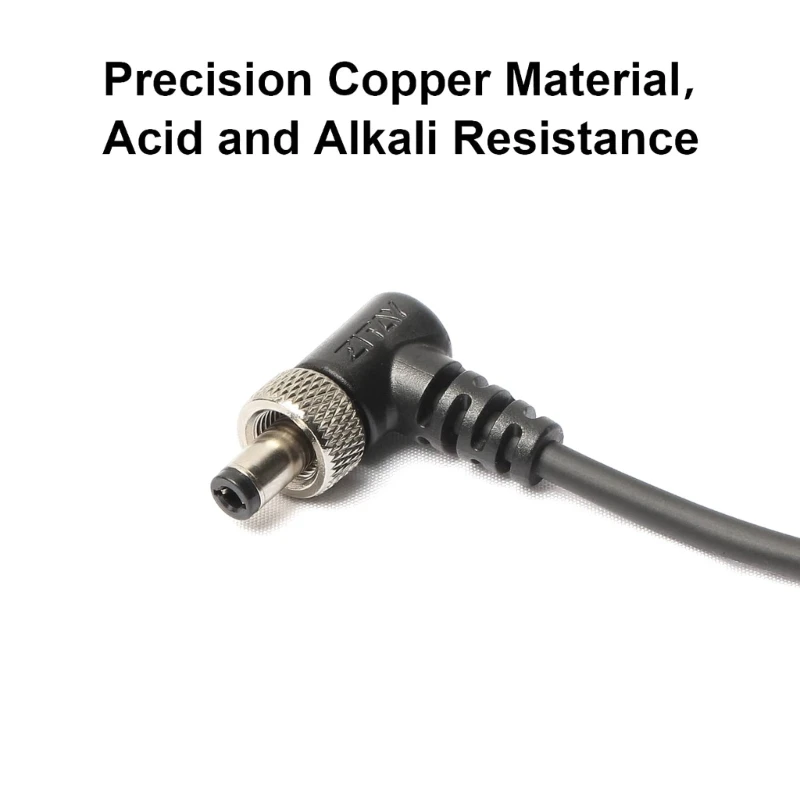 D-Tap to Locking DC2.1mm DC2.5mm Monitors Power Cable Right Cable Suitable for Atomos Video Assists Monitors