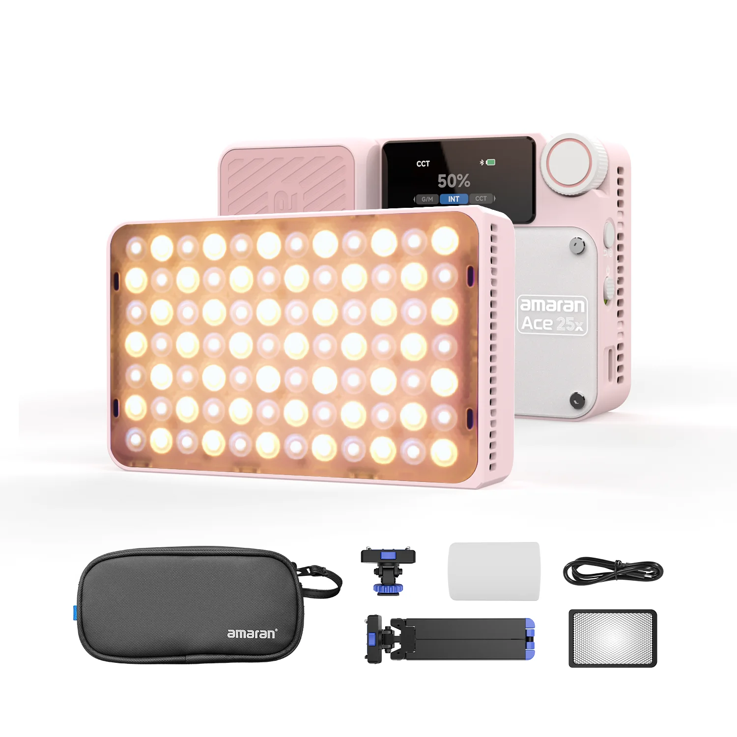 amaran Ace 25x kit Portable Dual-Color Mini On-camera Light 2700