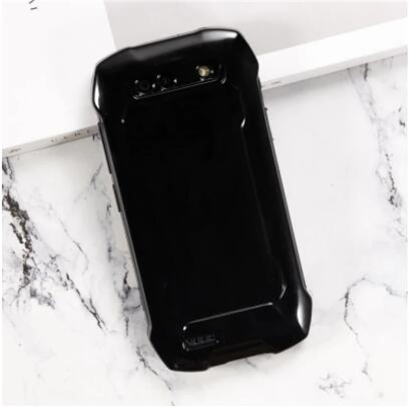 Enhanced Product Title: Durable Soft TPU Silicone Case with Back Finger Ring and Bracket for Cubot KingKong Mini Series