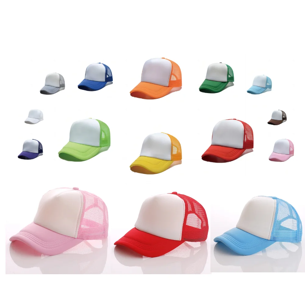 Sublimation Blank Hats Baseball Cap Snapback Hat For Children Adult Adjustable Hats Fashion Sports Advertising Caps baseball cap baseball caps baseball hats