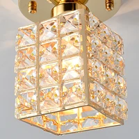 Mini Chandelier Ceiling Light Crystal Ceiling Light Close to Ceiling Lighting Fixture Ceiling Lamp for Corridor Aisle Lamp 6