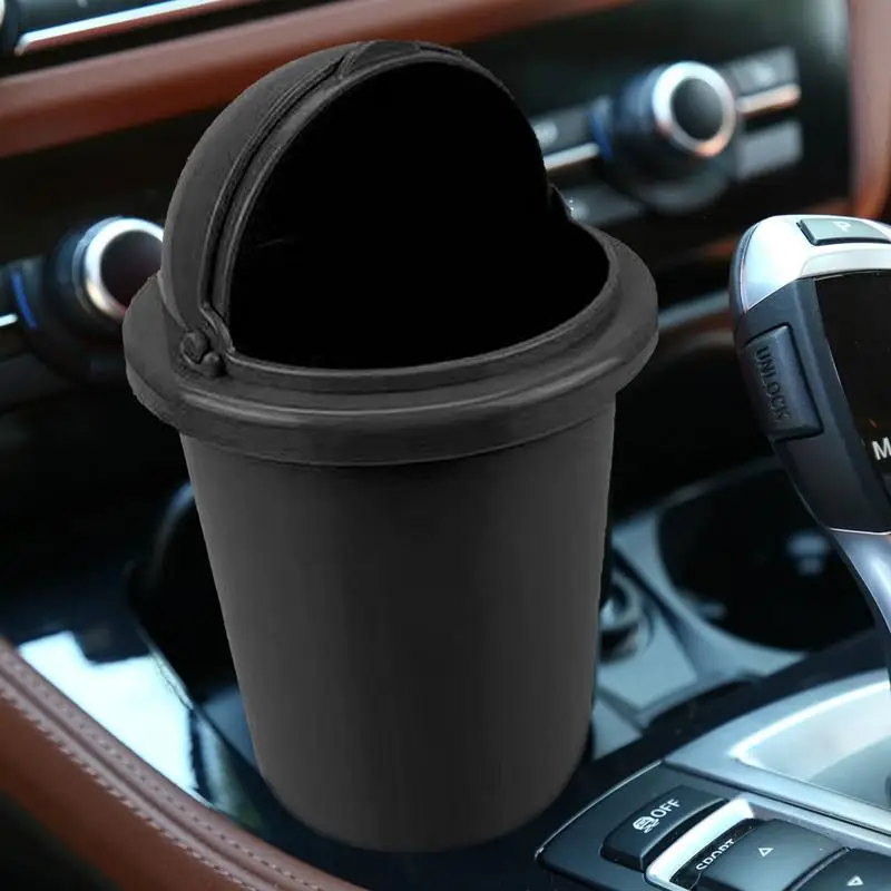 Counter Trash Can Back Seat Mini Trash Can Car Interior Supplies Trash  Basket with Removable Lid Multipurpose Car Trash Cans - AliExpress