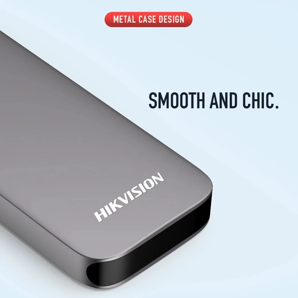 HIKSEMI-(Hikvision) 휴대용 하드 디스크, SSD 256G/512G/1TB/2TB, 외장 솔리드 스테이트 디스크, 하드 스토리지, 노트북/데스크탑