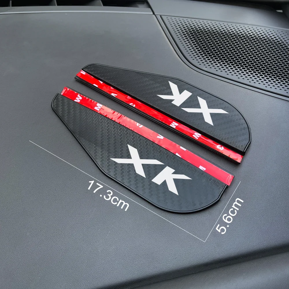 Car Rearview Mirror Rain Eyebrow Accessories Jaguar F-pace E-pace XF X250 X351 X260 XE XJ I-pace XK S JS-Racing SV R Type