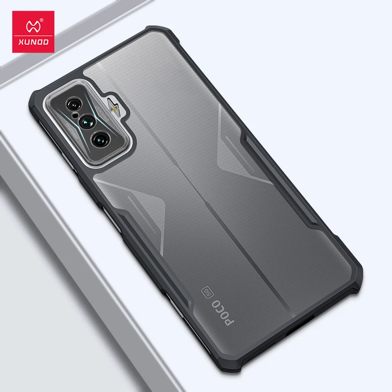 for XiaoMi Poco X5 Pro 5G Transparent Case Ultra-Thin Lightweight Cover  Soft TPU Bumper + Acrylic Clear Back Military Grade Airbags Shookproof Drop