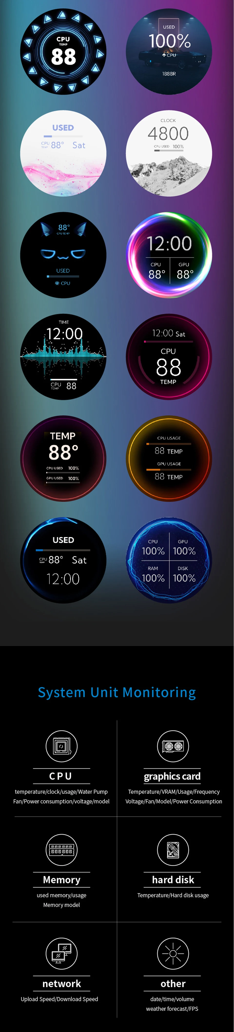 tela de radiador refrigerada a água, novo, 2,1