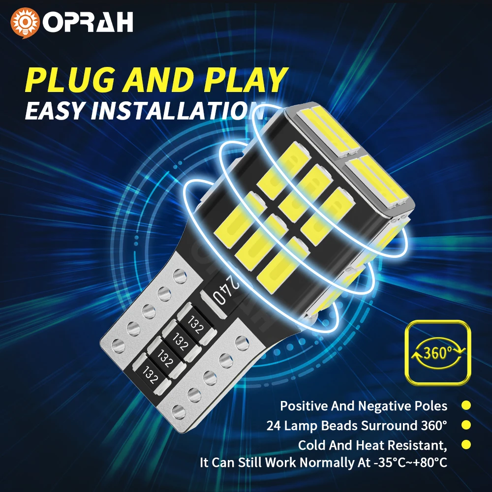 CANBUS  Ʈ  4014 24SMD ȣ, 2X T10 W10W W5W,  , ڵ ̵ , ڵ  , 12V ȭƮ