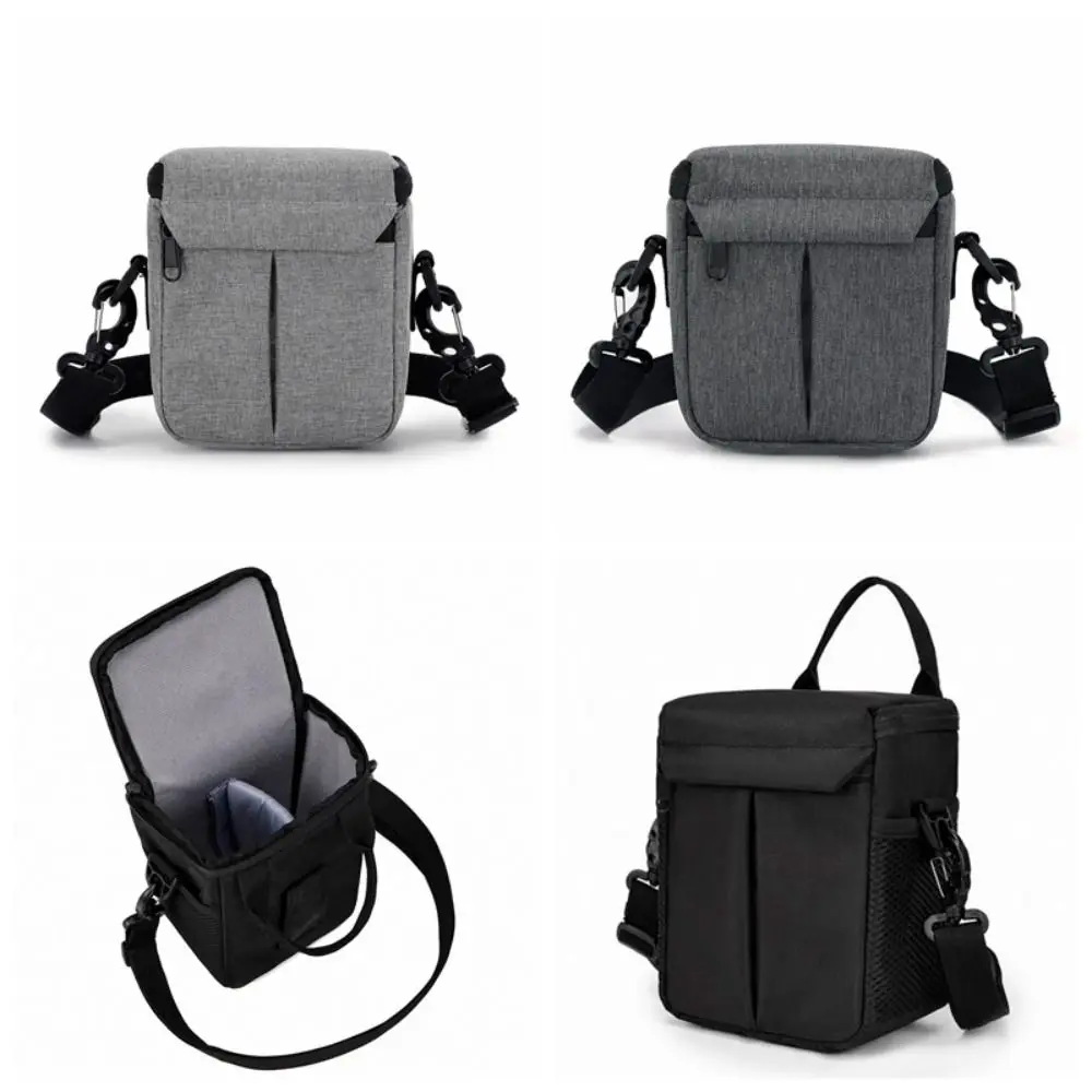 Borsa per Fotocamera in Nylon Leggero, Custodia Protettiva per Obiettivo DSLR a Tracolla Singola, Resistente Borsa da Viaggio per Esterni - immagine 5