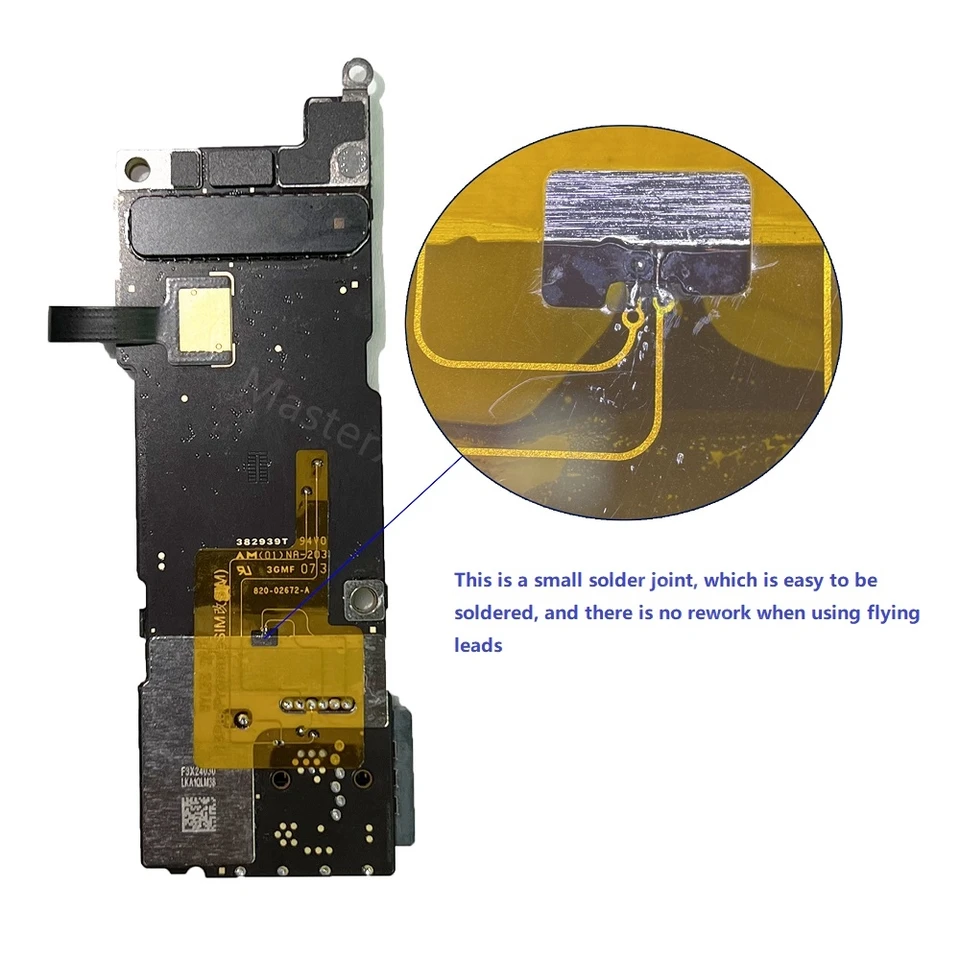 iPhone14Plus(eSIM)【ジャンク】 MasterXu Pro Parts Esim Adapter For iPhone 14 Pro Max USA Version