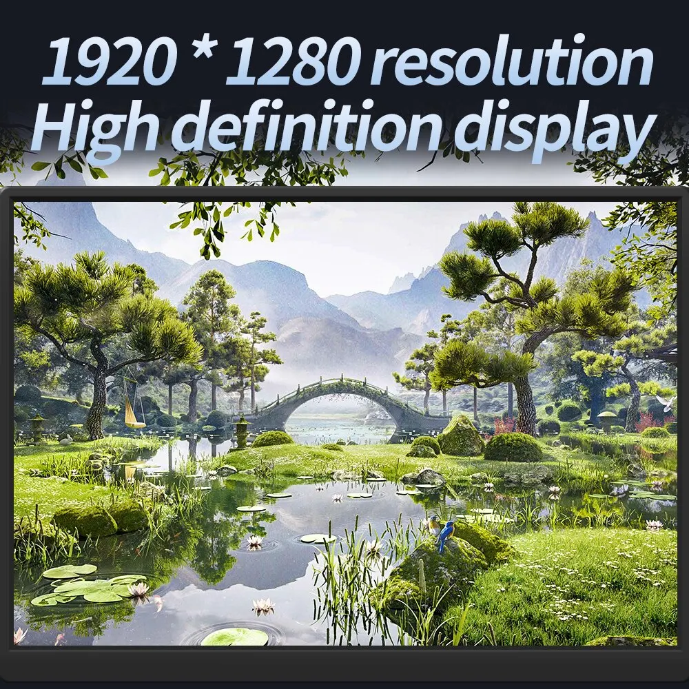 MUCAI 10.5 ġ 1280P Ʈ ޴  16:10 IPS 60Hz  ȭ 100% SRGB 420Cd/m  Ʈ Mac Xbox PS4/5 ġ ÷