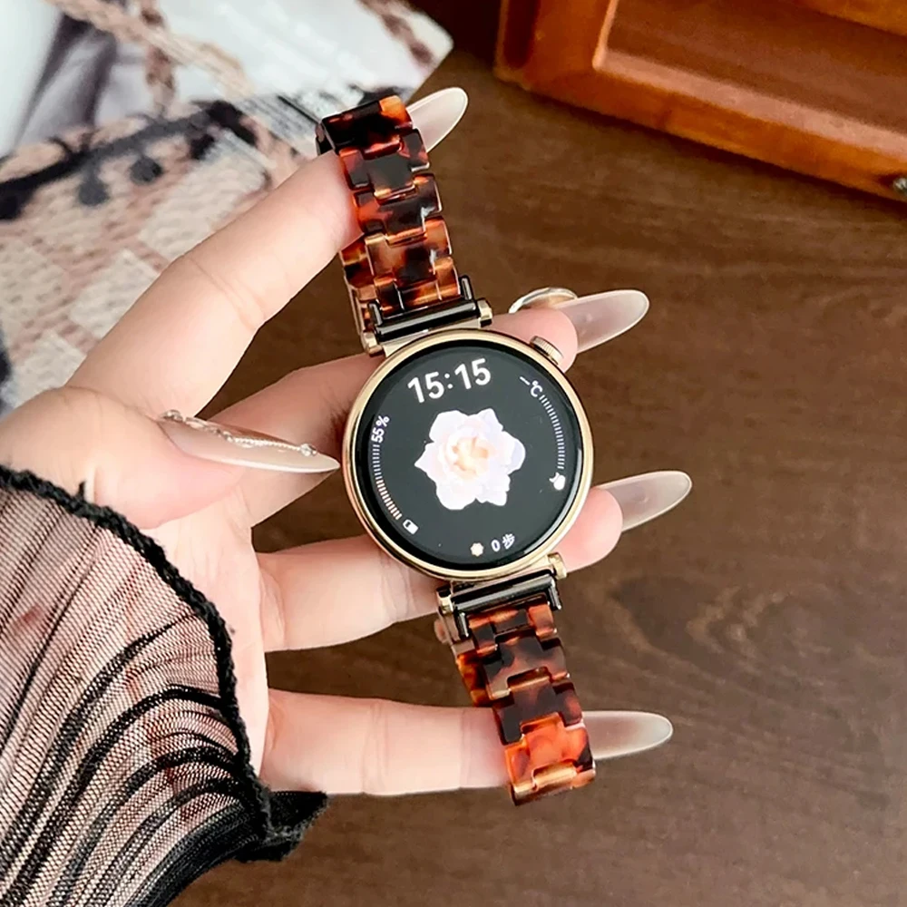 

Ремешок полимерный для Huawei GT4 41 мм, женский браслет 18 мм 20 мм 22 мм для Samsung Galaxy Watch 4 6 5 pro 47 43 мм 42 46 мм 44 мм 40 мм для Seiko