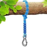 Heavy Duty Hook Tree Swing Rope Hammock Hanging Strap Kit for Indoor Outdoor Swing Hammock Hanging Seat Bubble Chair 120cm 1