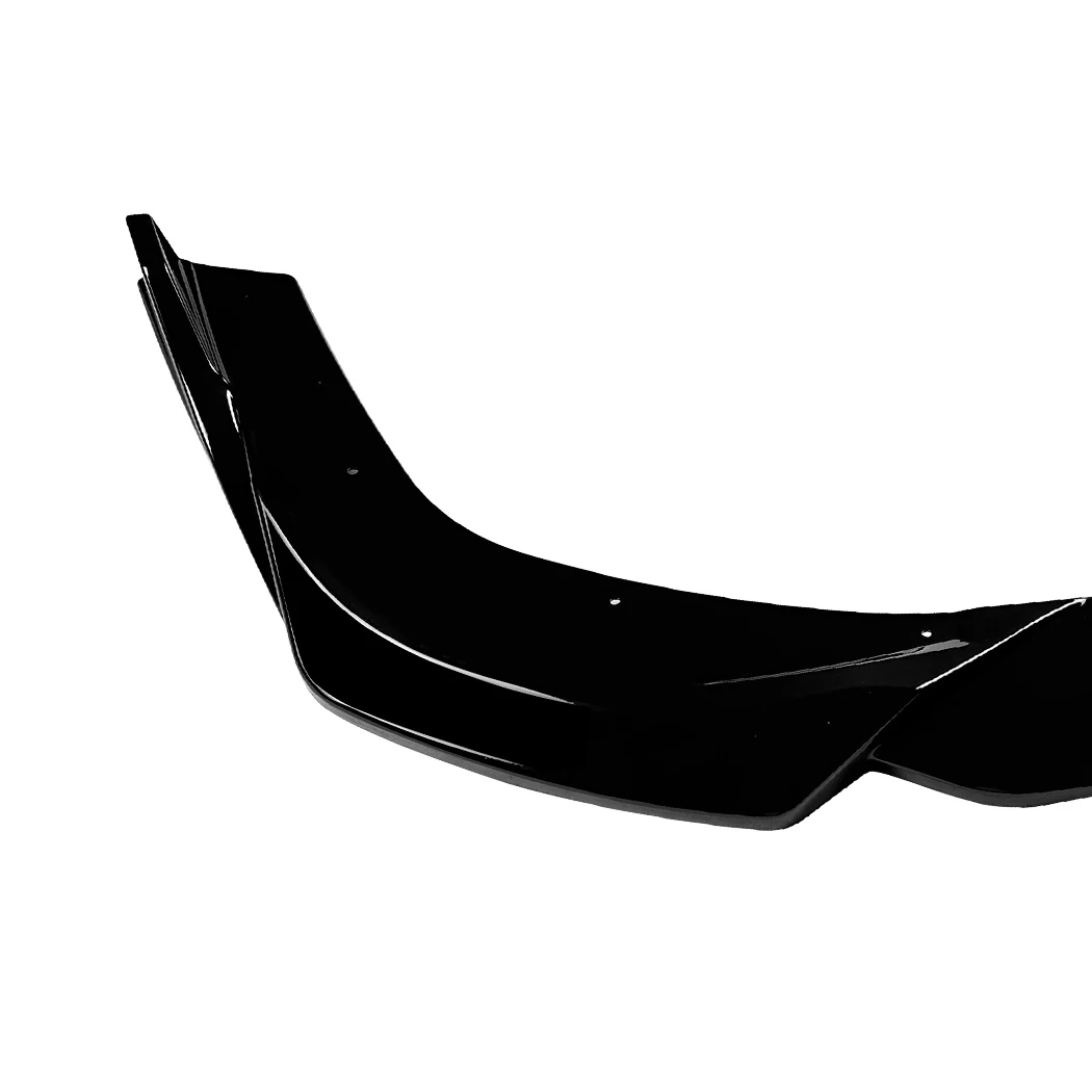 BMW 미니 쿠퍼 JCW F65 F66 F67 2024 2025용 프론트 범퍼 스플리터 글로스 친 디플렉터 프로텍터 디퓨저 립 바디 키트 튜닝