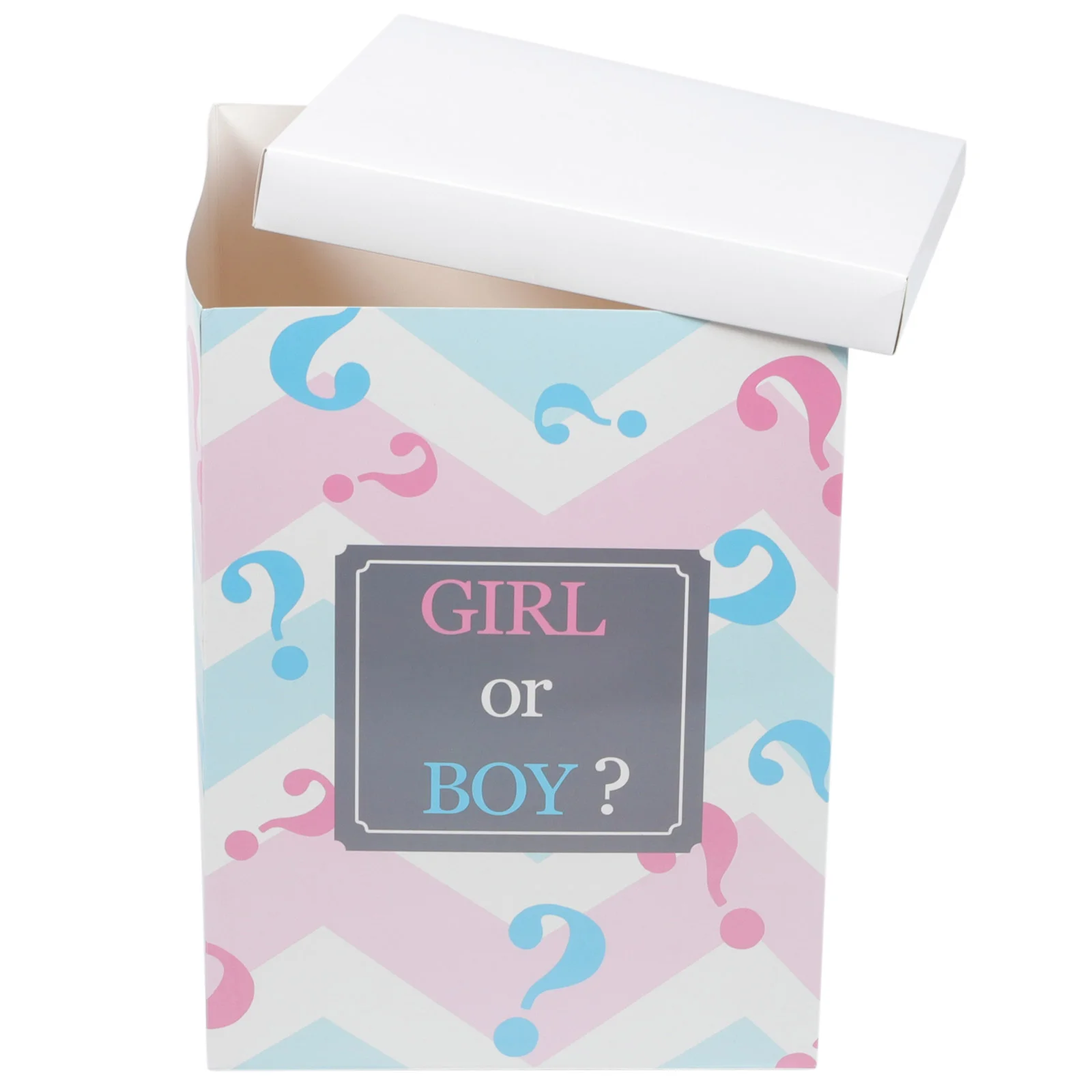 

Paper Balloon Box Paper Decorative Balloon BOY or GIRL Gender Reveal for Baby Shower Happy Birthday Wedding Party Decorations