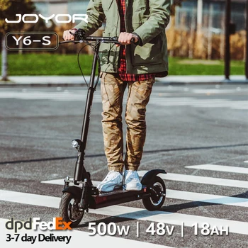 JOYOR Y6-S Monopattino elettrico pieghevole per adulti, Batteria da 48V 18Ah, Autonomia 60 km, Pneumatici Da 10 Pollic
