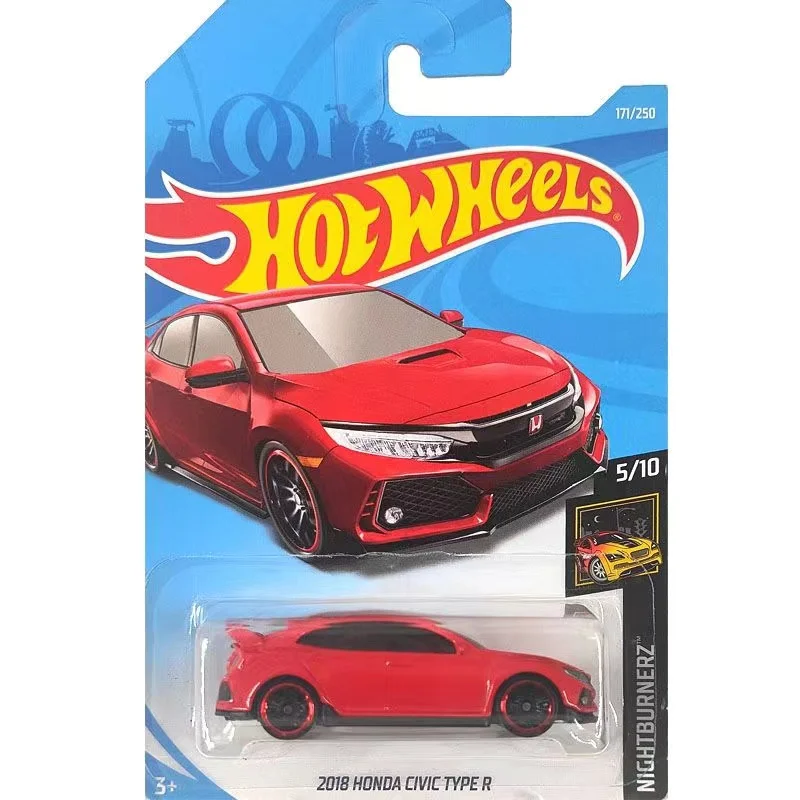 

Hot Wheels 1:64 Cars 2018 HONDA CIVIC TYPE R Collection Metal Die-cast Model Toys