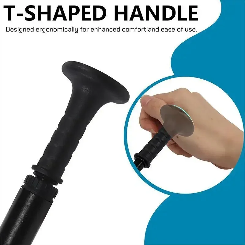 Mountain Bicycle Air Shock Pump with Gauge for Fork Rear Suspension Bike Tire In