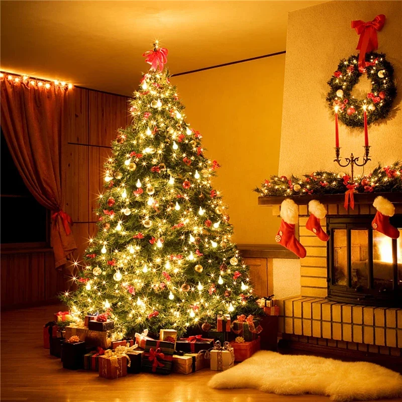 Luminous LED String Lights for Outdoor Festive Decoration