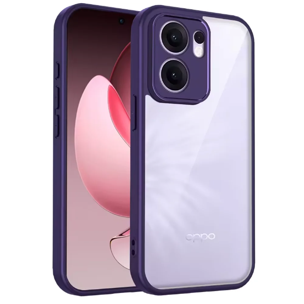 Shockproof Clear Phone Case - Transparent Silicone with TPU Bumper