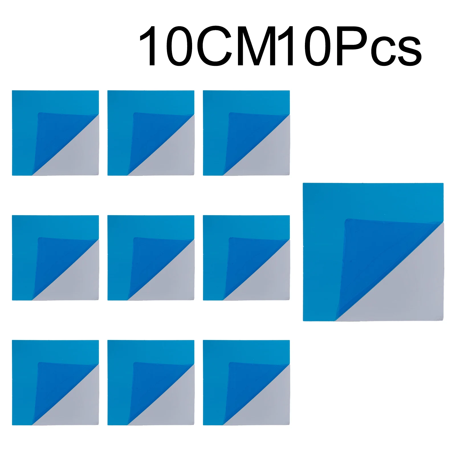 10Pcs 10CM Square Mirror Glass Tile Acrylic Wall Stickers Decal Mosaic Self-adhesive Home Decor Bathroom DIY 3D Wall Decal