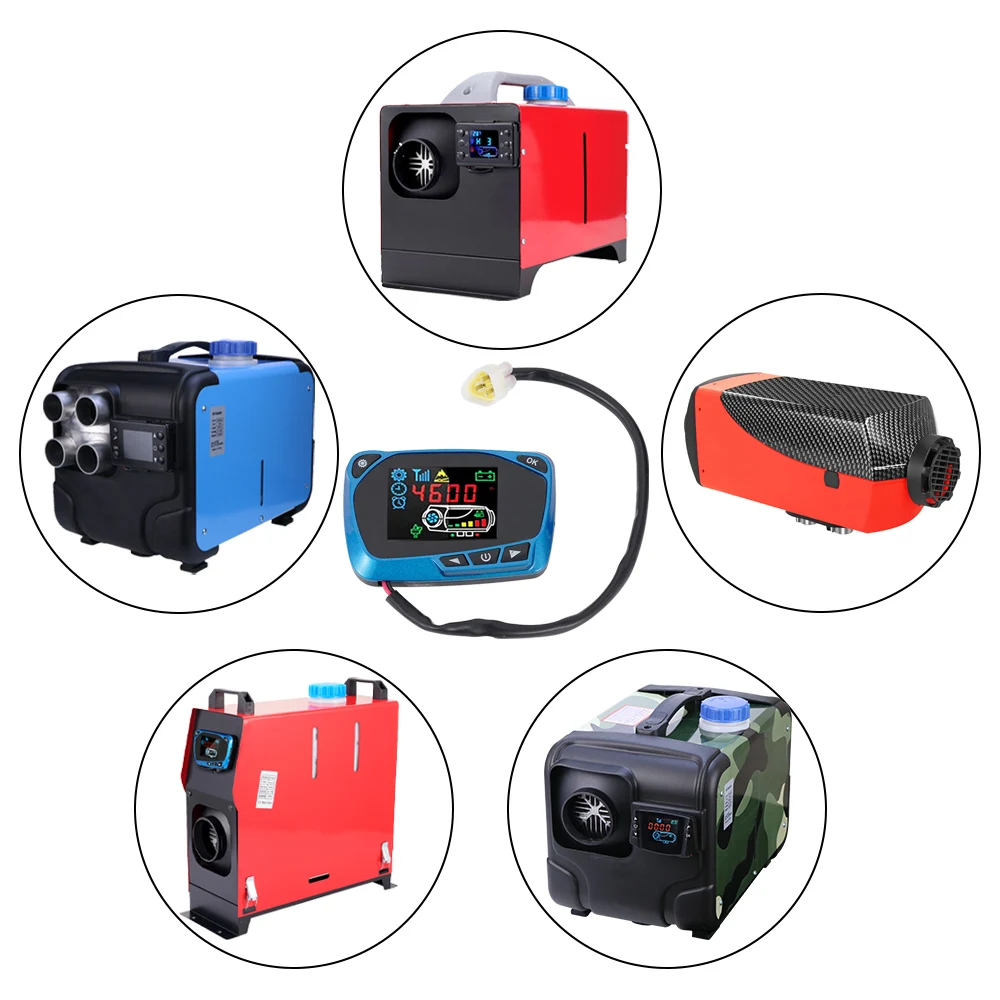 Universal Air Diesels Air Heater Lcd Monitor Switch Control Board Motherboard with Remote Control for Car Parking Heater air diesel heater car heater accessories