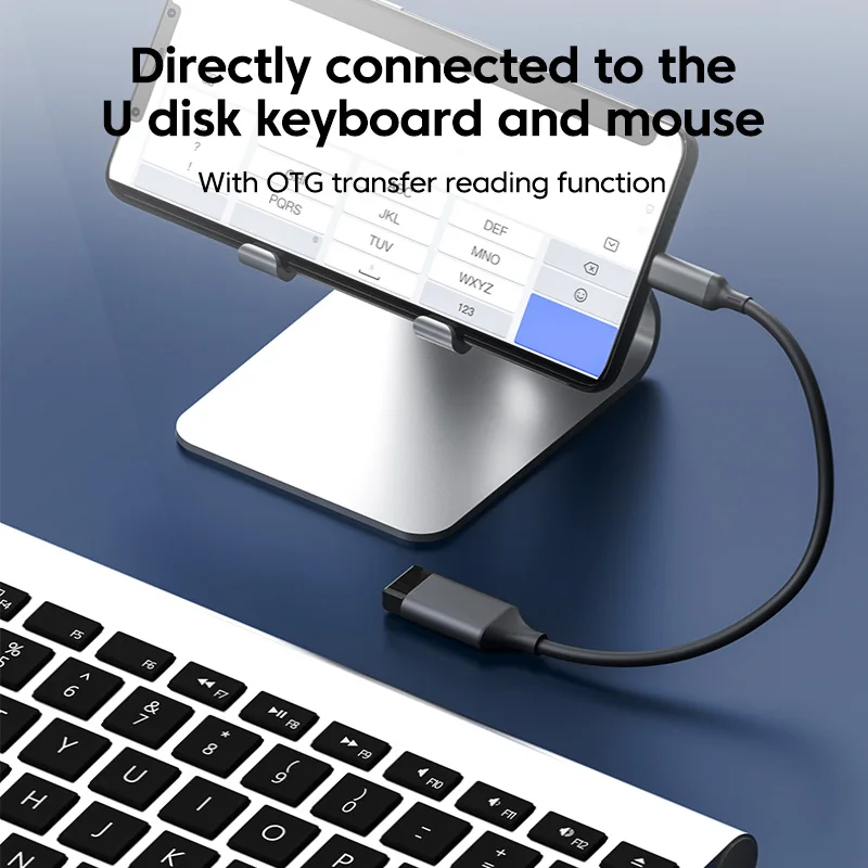 Elough type c to USB3.0 OTG adapter cable data transmission reading fast charging extension cable Converter For PC Laptop phone