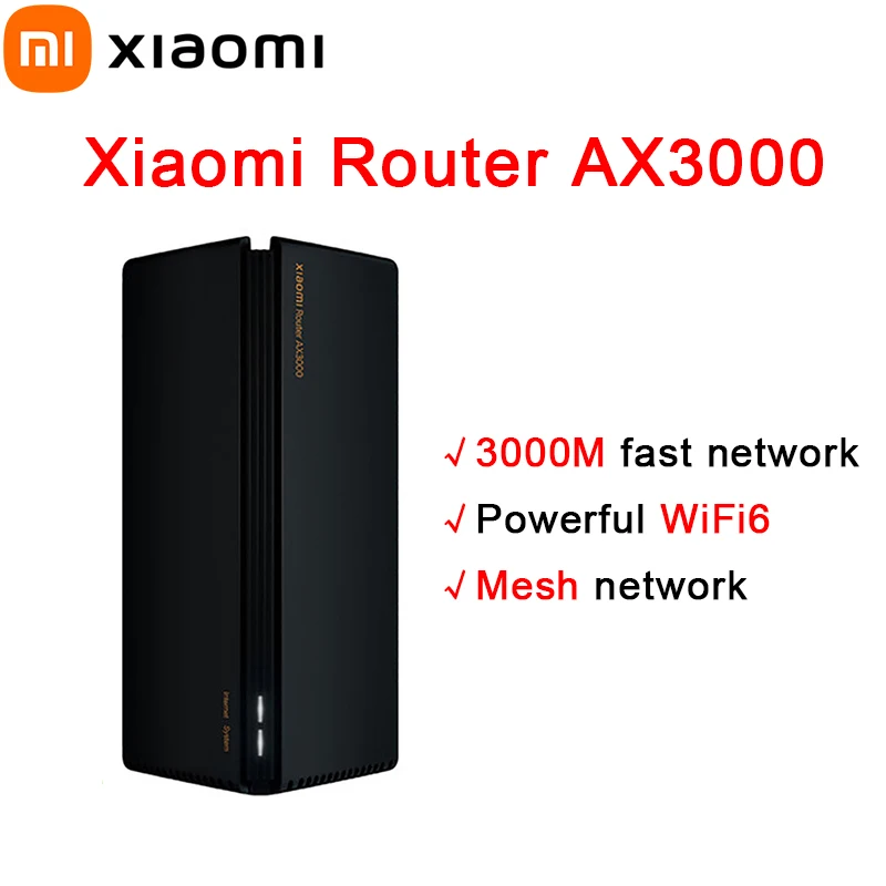 2-Pack Xiaomi AX3000 Mesh System Wifi6 2.4G 5GHz Full Gigabit 256MB 5G WiFi  Repeater 4 Antennas Network Extender Mesh Routers - AliExpress