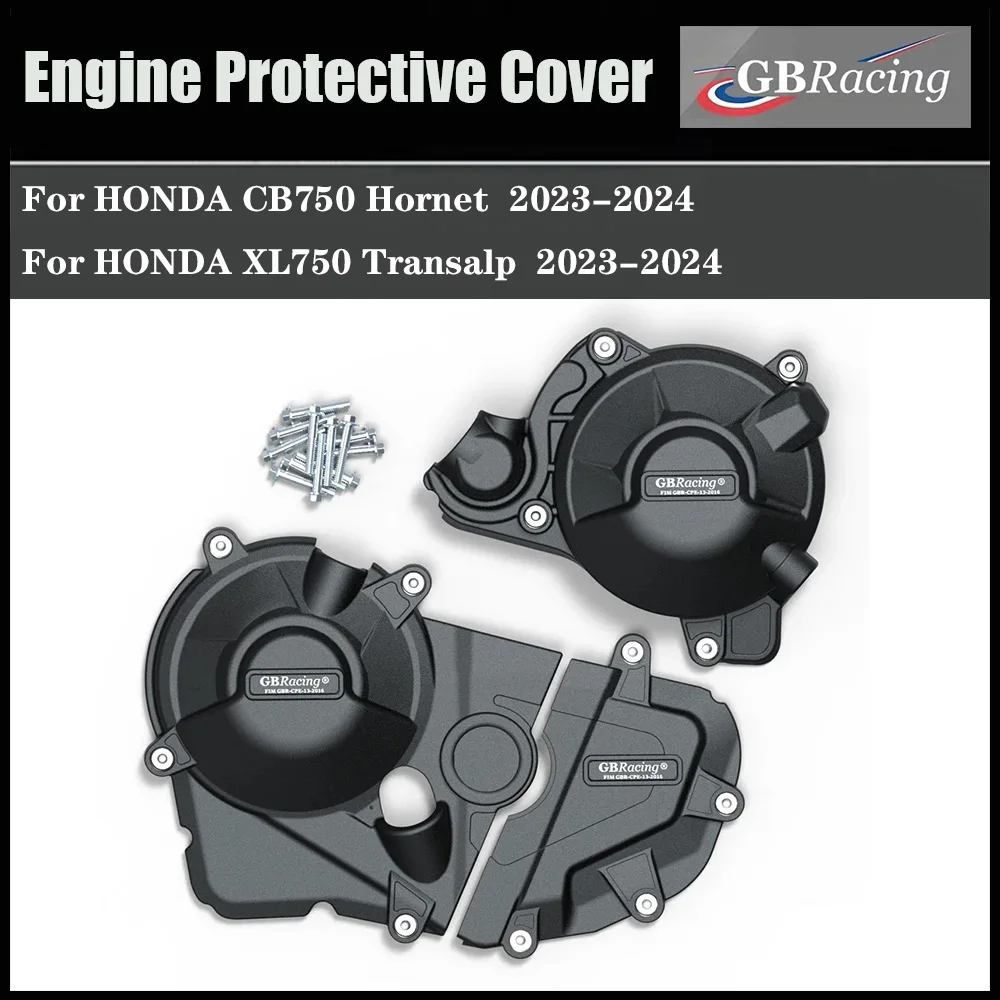 

For HONDA CB750 Hornet 2023-2024 XL750 Transalp 2023-2024 Motorcycle Engine Cover Protection