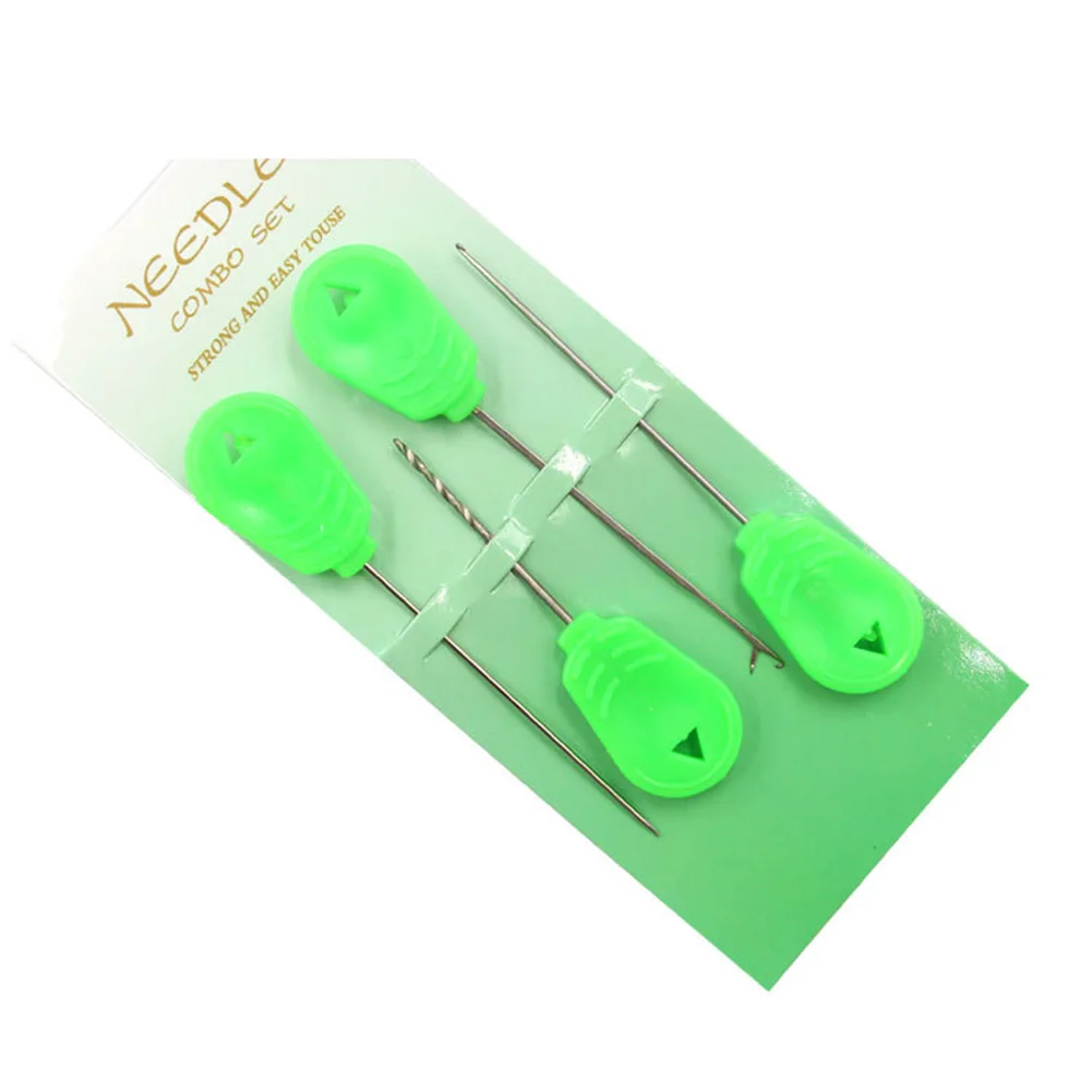 

Baiting Needle Set 4 Piece Hook Drill Boilie Bait Carp Fishing Terminal Tackle Fishing Tool Stringer Applicable To The Hole