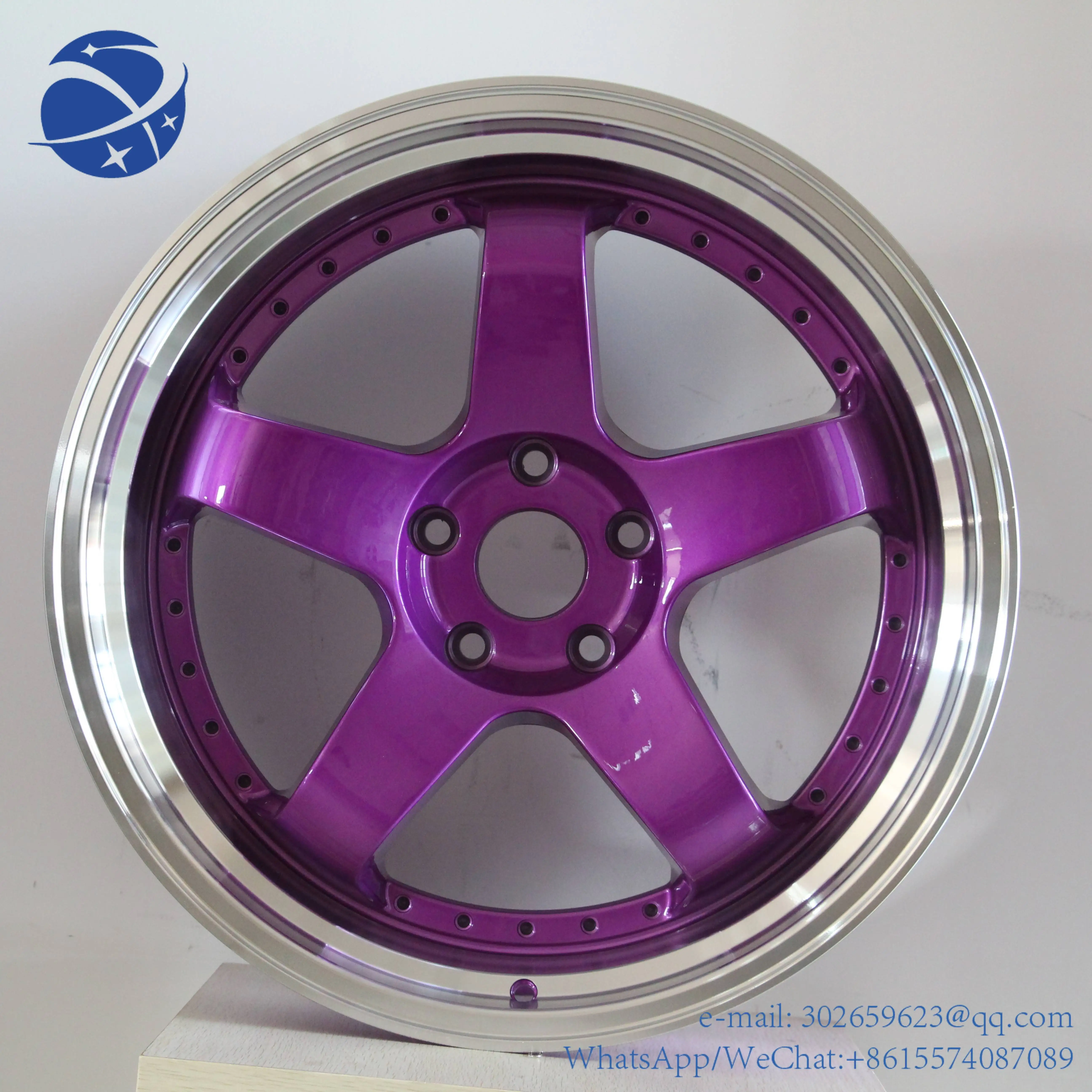 

yyhc flrocky 20" 20X9.5 PCD 5X100 5X120 Aluminum Alloy Wheel TE37 Replica Wheel Rim for passenger car wheels for wholesale 5 h