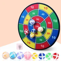 Large Hard Board Children’s Sticky Ball Toy Sticky Ball Indoor Dart Target Plate Outdoor Parent-child Suction Cup Ball