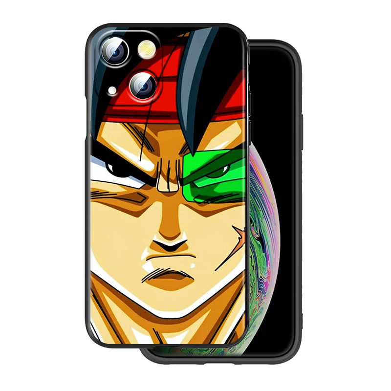 Dragon Ball Z Logo Black TPU Case – iPhone 7 to 15 Pro Max