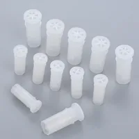 100Pcs Plastic Toy Noise Maker Insert Squeaker White Toy Dog Cat Squeakers Shoes Repair Fix Pet Baby Toy Noise Maker Insert 2
